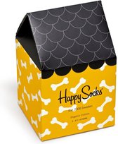 Bol.com Happy Socks Kids Cats & Dogs Giftbox - Maat 0-12M aanbieding