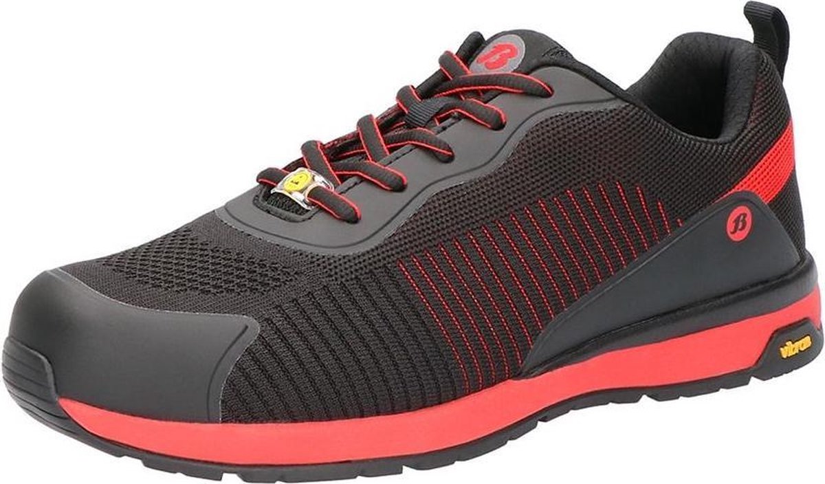 Bata Industrials Radiance Spark S1P LG - Zwart/Rood (W) - 44 op Prijzenvolger.com
