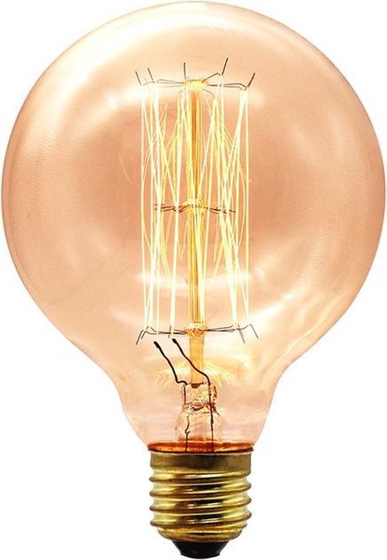 Vintage Edison Licht | Retro | 40 Watt E27 Lichtbron |... | bol.com