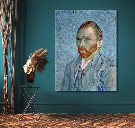 Peinture peinte à la main Huile sur toile - Vincent van Gogh - Autoportrait à La Haye