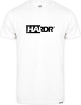 HARDR Offset T-shirt - White - Maat XL