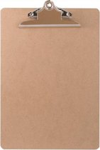 LPC  Klembord - clipboard - hout/mdf/hardboard- A4 -145 mm butterfly klem-10 stuks