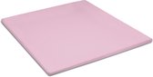 Cinderella Topper Hoeslaken Katoen - roze 90x220cm