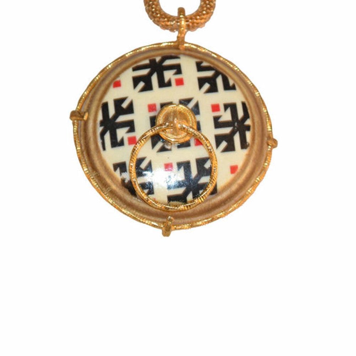 BiggDesign Dames Ketting - Turkse Ottomaanse Ketting - 37cm - Geschikt als cadeau