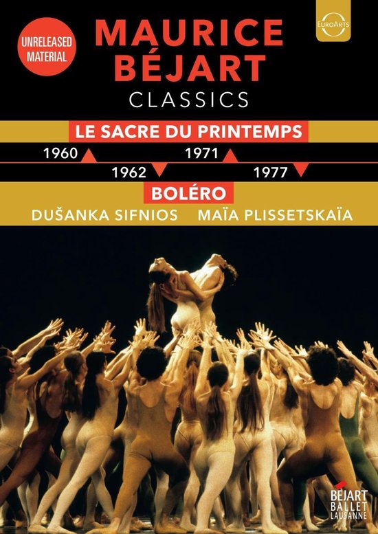 Maurice Béjart Leap-in-time Edition: Rite of Spring & Bolero [Video]