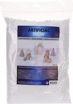 Kunstsneeuw/strooi sneeuw 500 gram - Sneeuwversiering/sneeuwdecoratie
