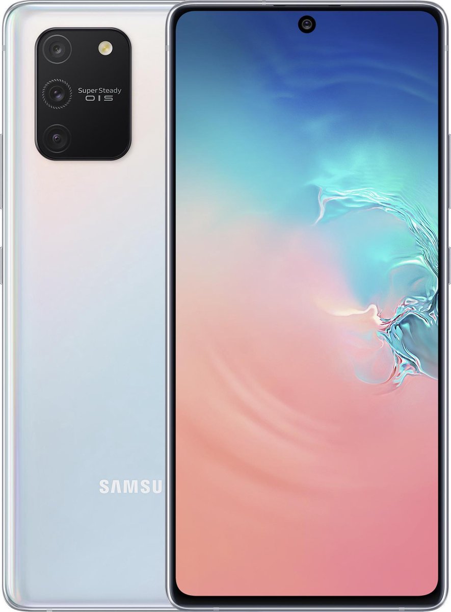 SAMSUNG Smartphone Galaxy S10 Double sim 128Go Blanc SM-G973F Pas Cher 