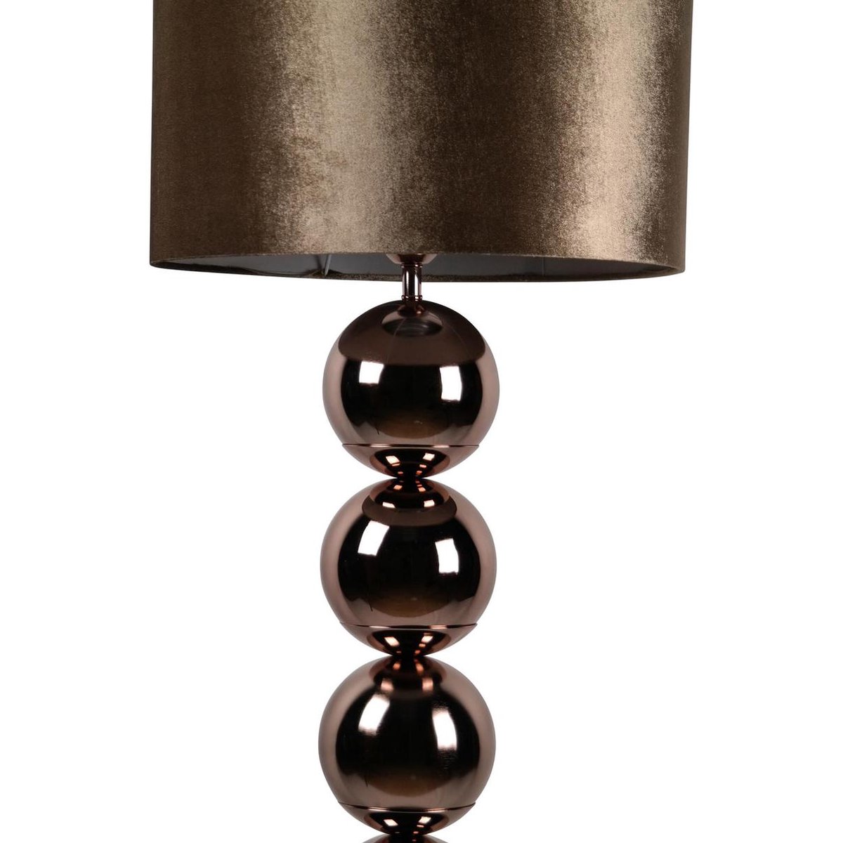 Staande lamp E27 Brons