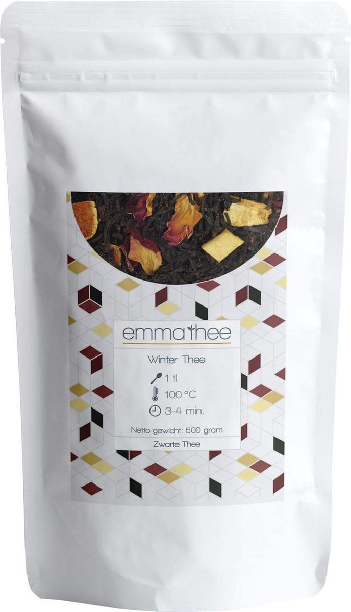 Winter Thee 500 Gram - Losse Thee - Puur & Natuurlijk - Warm & Kruidig