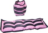 Pols-/enkelgewicht Focus Fitness - 2 x 1,5 kg - Roze