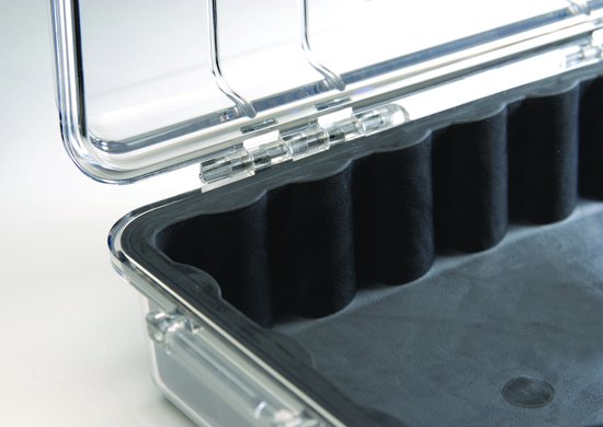 Peli Micro Case 1020 - Black / Clear 1020-035-100E