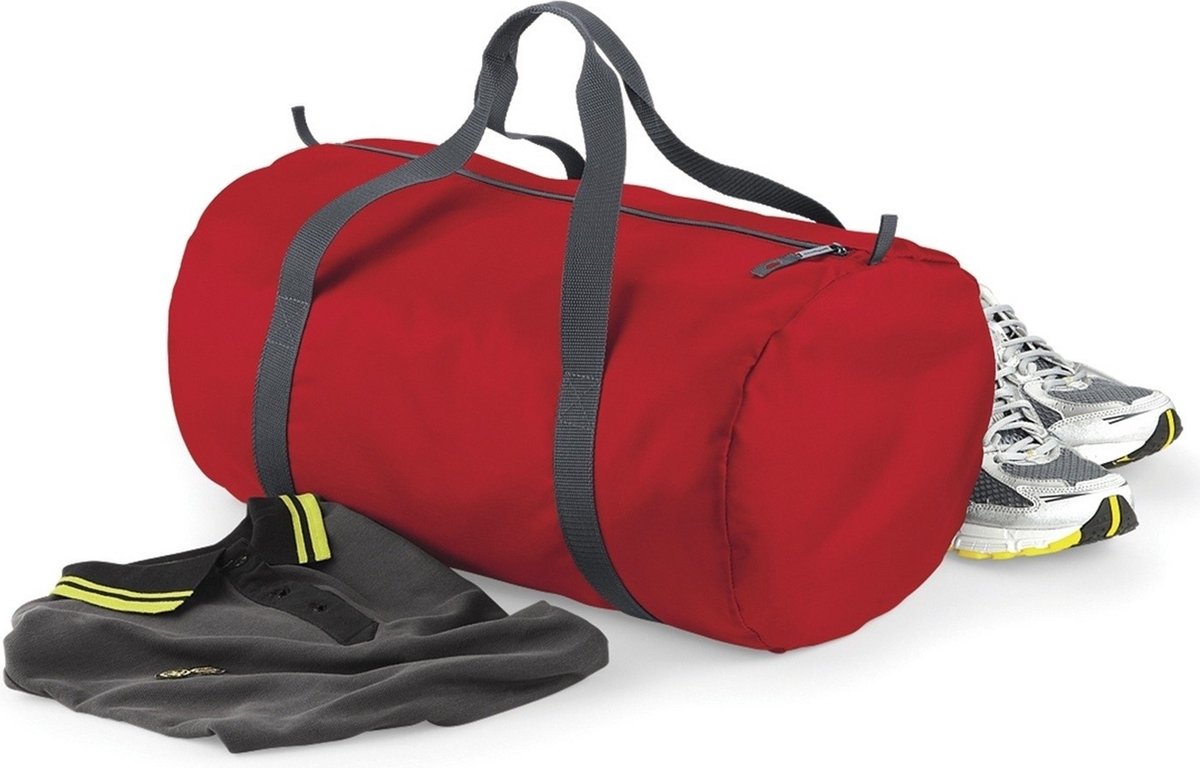 Senvi - Opvouwbare Reistas - Kleur: Rood - Grijs (32 liter) (Waterafstotend)