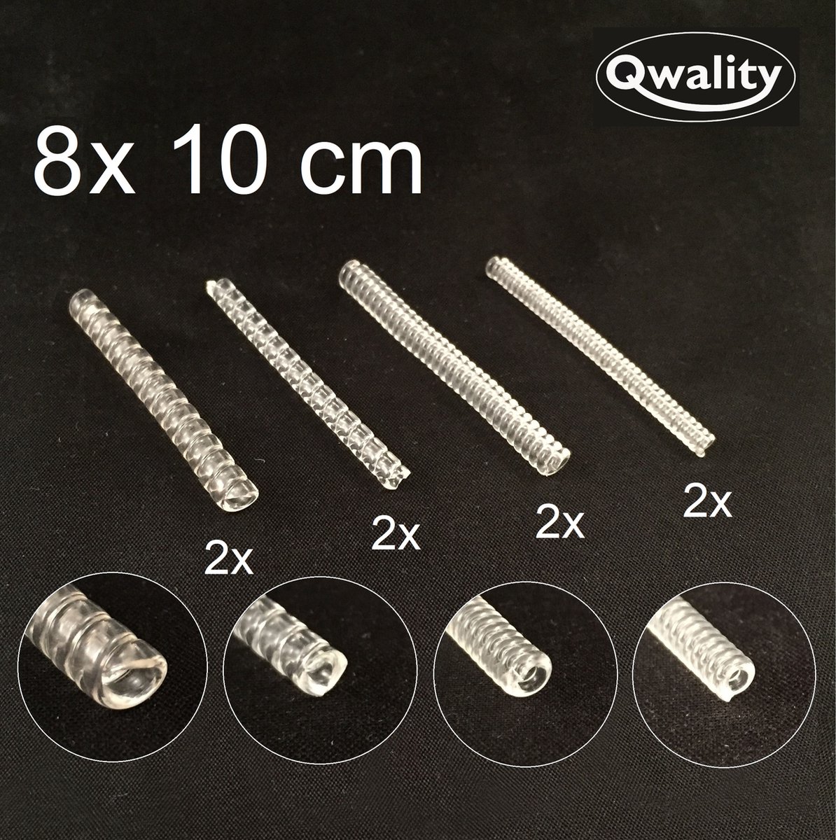 16PCS Ringmaat Verstrakker voor Losse Ringen Onzichtbare 16PCS Ringmaat Verstrakker voor Losse Ringen Onzichtbare