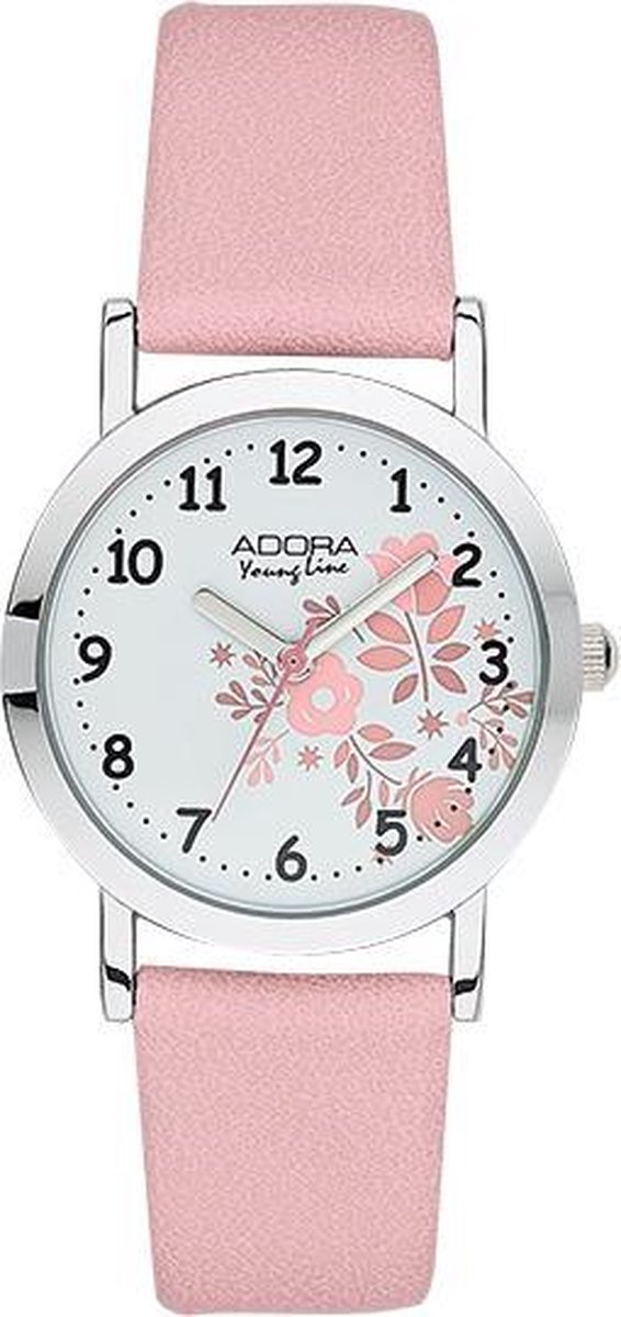Leuke kinder horloge QY4413-Adora-roze