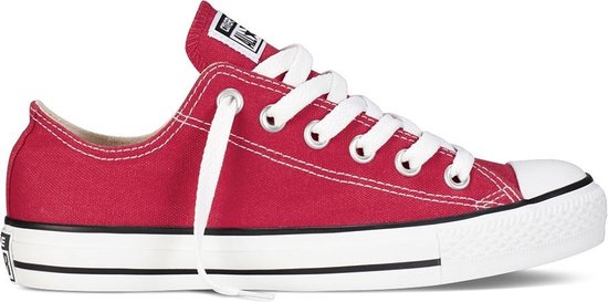 Converse - Unisex Sneakers All Star Ox Red - Rood - Maat 40