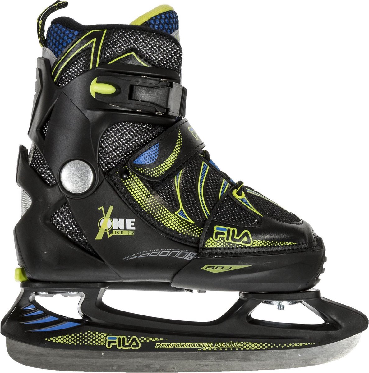 Fila Schaatsen Maat 3538 Unisex zwart/groen/blauw