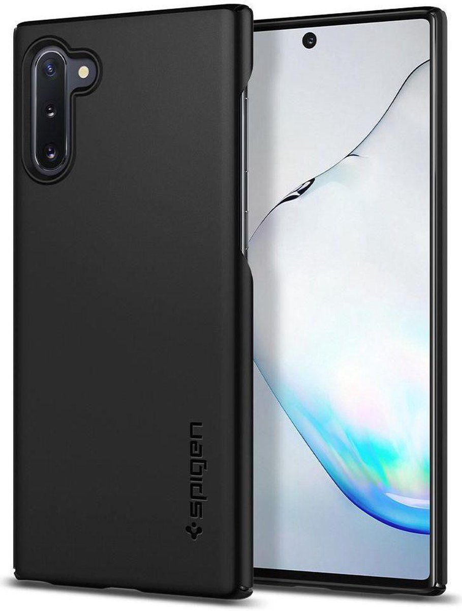 Spigen Thin Fit Case Samsung Galaxy Note 10 Zwart