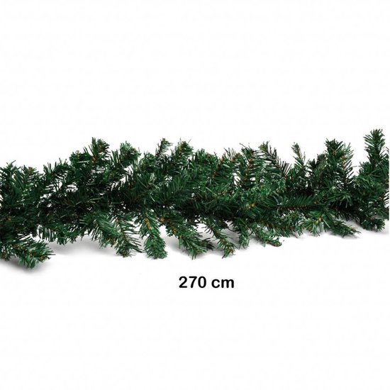 1,8 m dennenslinger, groene kerstslinger, decoratie met 30 leds, kerstslinger met verlichting, hangende slinger, decoratie voor open haard, trapdeur, Kerstmis, open haard, trappen, deuren, boom, tuin decoratie