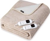 Cosi® Elektrisch deken met 7 verschillende warmte standen 160x140 cm | Warmtedeken met timer en oververhitting beveiliging | Wasbaar en geschikt voor huisdieren | Beschermd tegen gevaren