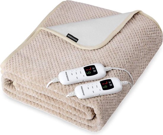 ruw Kietelen Imperialisme Cosi® Elektrisch deken met 7 verschillende warmte standen 160x140 cm |  Warmtedeken met... | bol.com