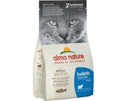 Almo Nature Holistic Droogvoer voor gesteriliseerde katten - Zalm 400 gram