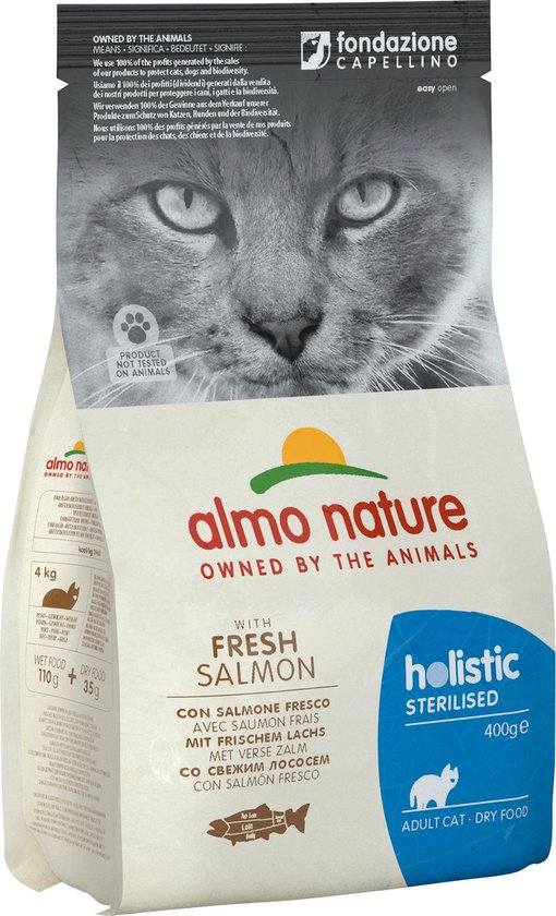 Almo Nature Droogvoer Sterilised Ansjovis | Paul Meevis - Jouw Dierenspecialist