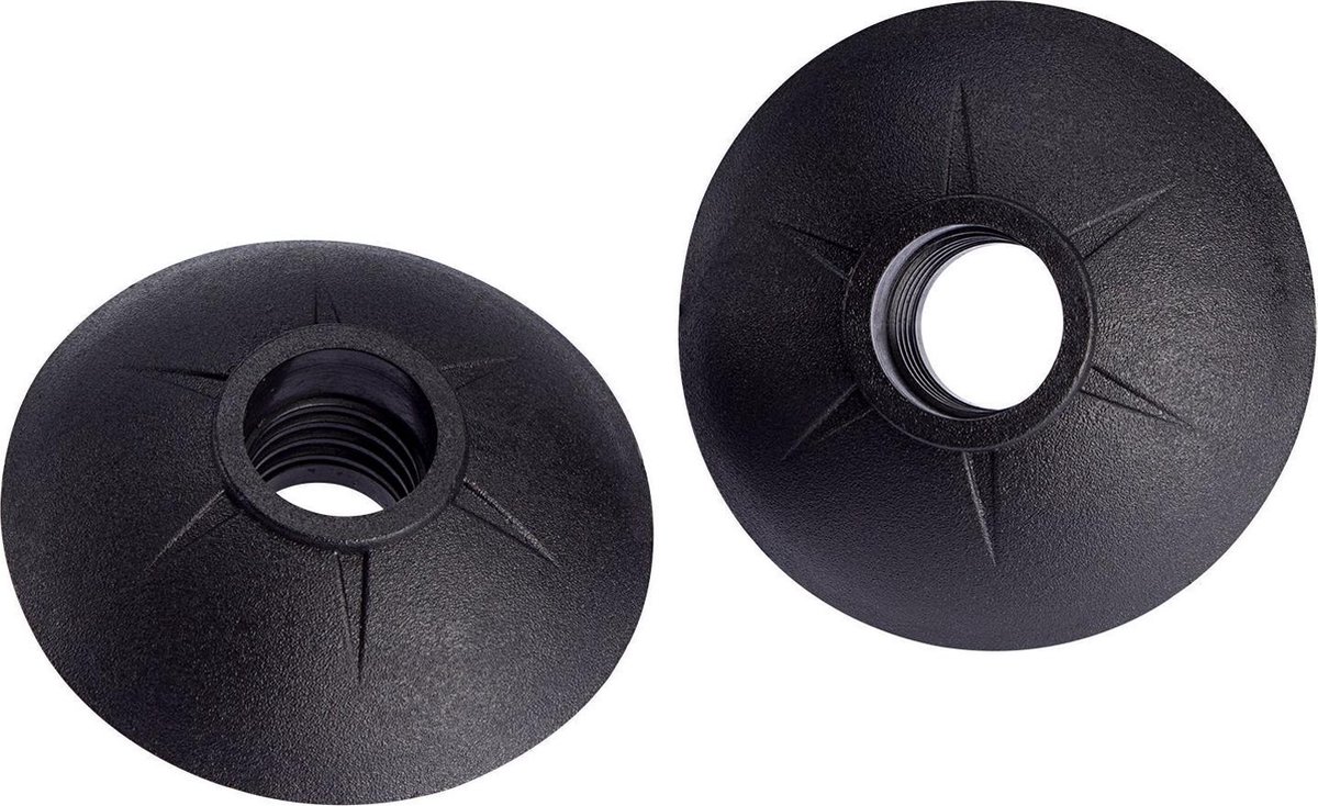 Abbey Trekking Disk voor Wandelstok - Zwart