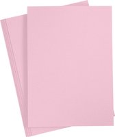 Gekleurd Karton Paars Roze A4, 20 vel