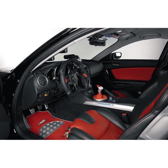 Volant Sport Universel Simoni Racing X5 350mm Eco-Cuir Noir - Sensations De Pilotage