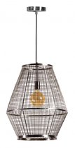 Hanglamp ETH  GRID Staal