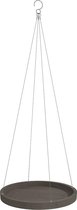 Ecopots Hanging Saucer - Taupe - Ø36 x H3 cm - Ronde taupe onderschotel voor hangpotten