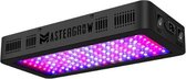 Mastergrow Professionele Kweeklamp - Groeilamp - LED - Snelle groei - Hoge kwaliteit - Full Spectrum - Zuinig - 600W - Groei en Bloei - 60 LEDs