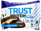 USN Trust protein filled cookie - cookies & cream 12 X 75g