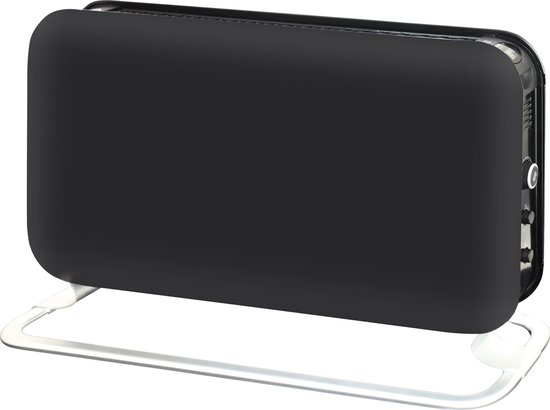 Mill SG2000LED Black - design convectiekachel - 2000 Watt - ventilator - LED display - tot 20m2 - zwart