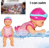 FlexToys Waterspeelgoed voor kinderen - Schattige non-silicone pop - nieuwe zwempop Ik kan zwemmen verjaardagscadeau