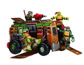 Ninja Turtles Legertruck - voor speelfiguur van 12 cm - Speelgoedvoertuig - Exclusief figuur