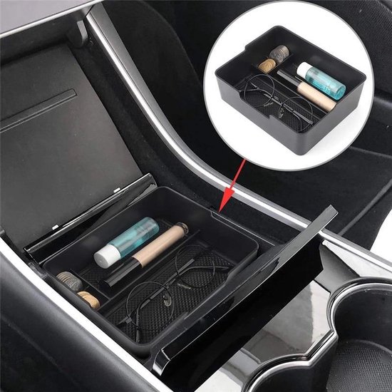 Tesla Model 3 Comfort Organizer en Deurknoppen Stickers Auto... bol.com
