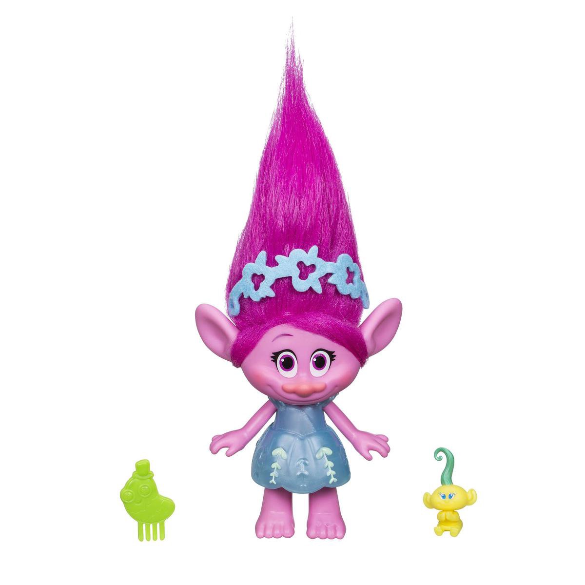 Hasbro Trolls Pop Poppy En Troll Baby Clip And Style Bol Com