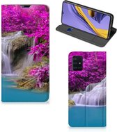 Geschikt voor Samsung Galaxy A51 Book Cover Waterval