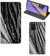 Geschikt voor Samsung Galaxy A51 Book Wallet Case Boomschors Grijs
