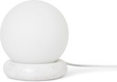 Ferm Living Rest Tafellamp Met Wit Marmer B: 15 x H: 18 x : Ø15 cm