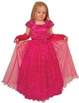 Prinsessenjurk voor meisjes Roze maat 128