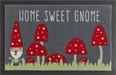 Deurmat Home sweet gnome Wasbaar 30°C 40x60 cm