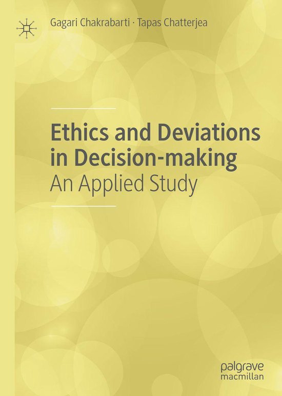 Ethics and Deviations in Decision-making - cover