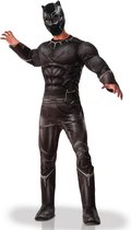 Deluxe Black Panther Avengers™ kostuum voor volwassenen - Volwassenen kostuums