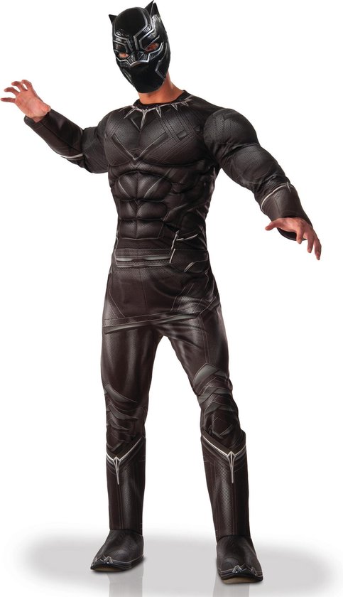 Corroderen bunker gemakkelijk Deluxe Black Panther Avengers™ kostuum voor volwassenen - Volwassenen  kostuums | bol.com