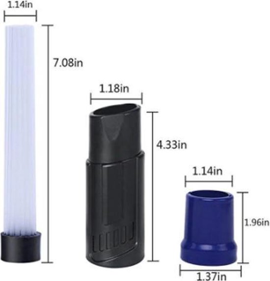 Embout universel avec micro tubes pour aspirateur