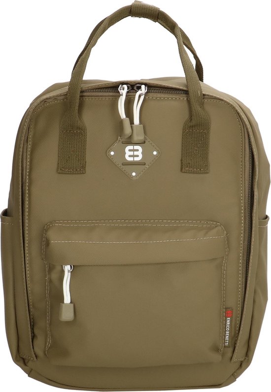 Enrico Benetti Berlin 46152 Rugtas tabletvak  - Olijf