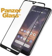 PanzerGlass Case Friendly Gehard Glas Screenprotector Geschikt voor Nokia 3.2 - Zwart