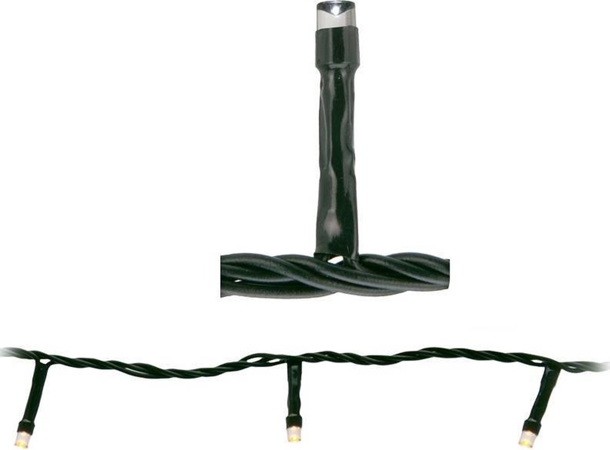 KerstXL Kerstboomverlichting - 80 LED lampjes - 6 m - voor bomen tot 100 cm - Warm wit licht – foto 3